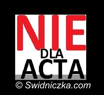 Świdnica: Zamanifestują przeciwko ACTA