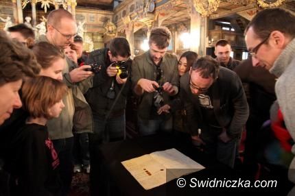Świdnica: Odzyskany skrawek historii w Kościele Pokoju