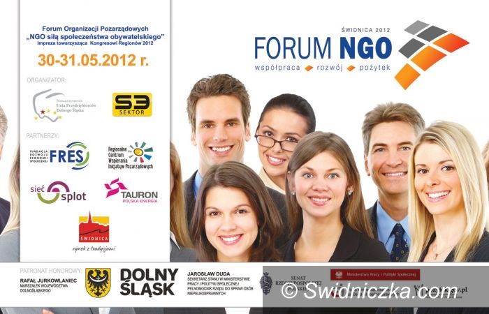 Świdnica: Forum Organizacji Pozarządowych "NGO siłą społeczeństwa obywatelskiego"