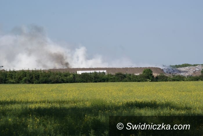 Sulisławice: Z ostatniej chwili: pożar na śmietnisku w Sulisławicachaktualizacja
