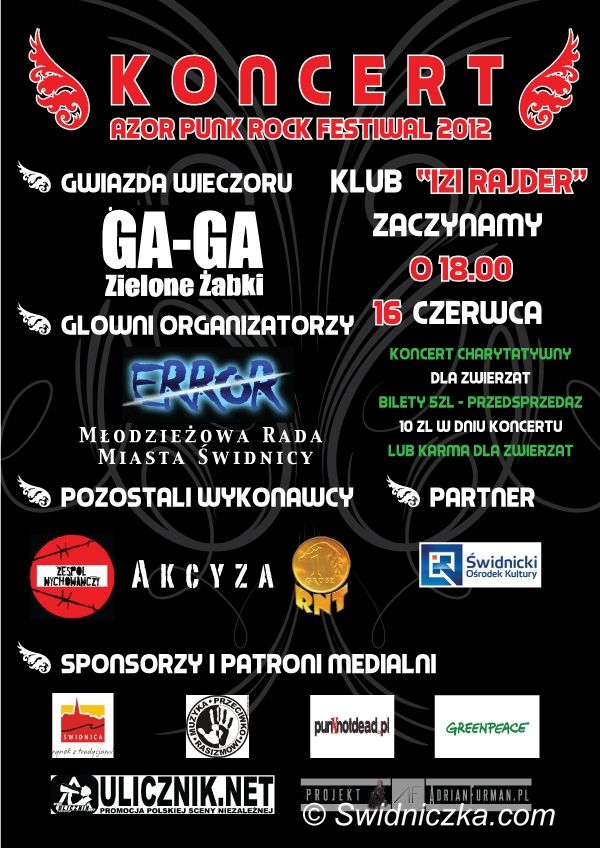 Świdnica: Azor Punk Rock Festival 2012