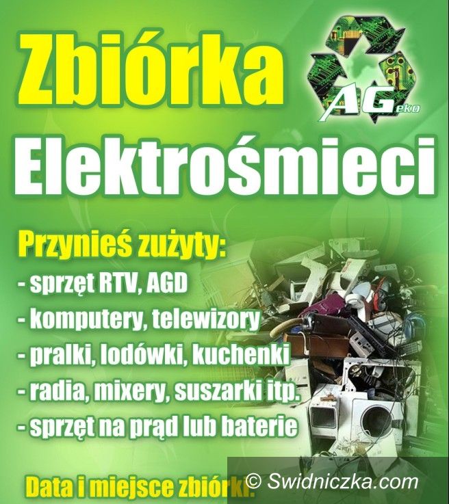 Gmina Świdnica: Elektrośmieci z mieszkania do punktu zbierania