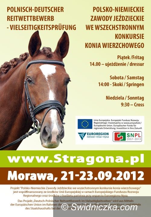 Morawa: „Polsko–Niemieckie Zawody Jeździeckie“ w Morawie