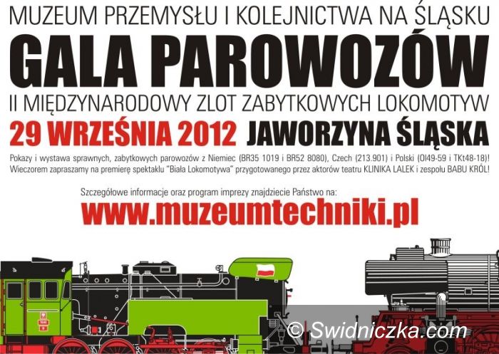 Jaworzyna Śląska: W sobotę Gala Parowozów w Jaworzynie Śląskiej