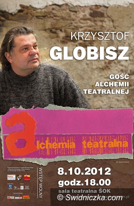 Świdnica: Krzysztof Globisz gościem Alchemii Teatralnej