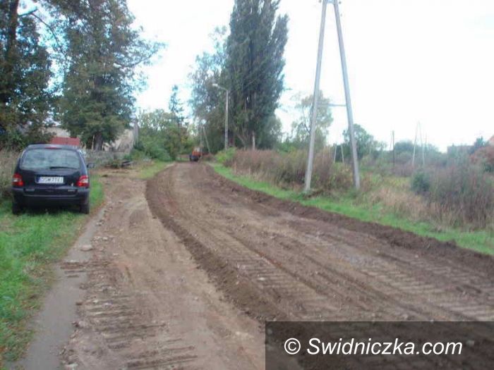 Serwinów: Remont drogi w Serwinowie