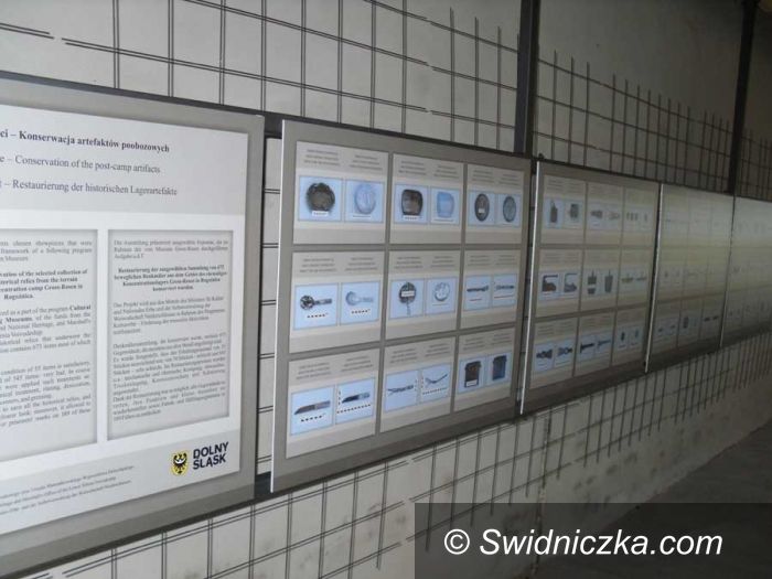 Rogoźnica: Wystawa prezentująca wyniki konserwacji zabytków poobozowych