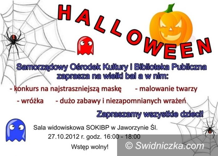 Jaworzyna Śląska: Bal Halloween w Jaworzynie Śląskiej