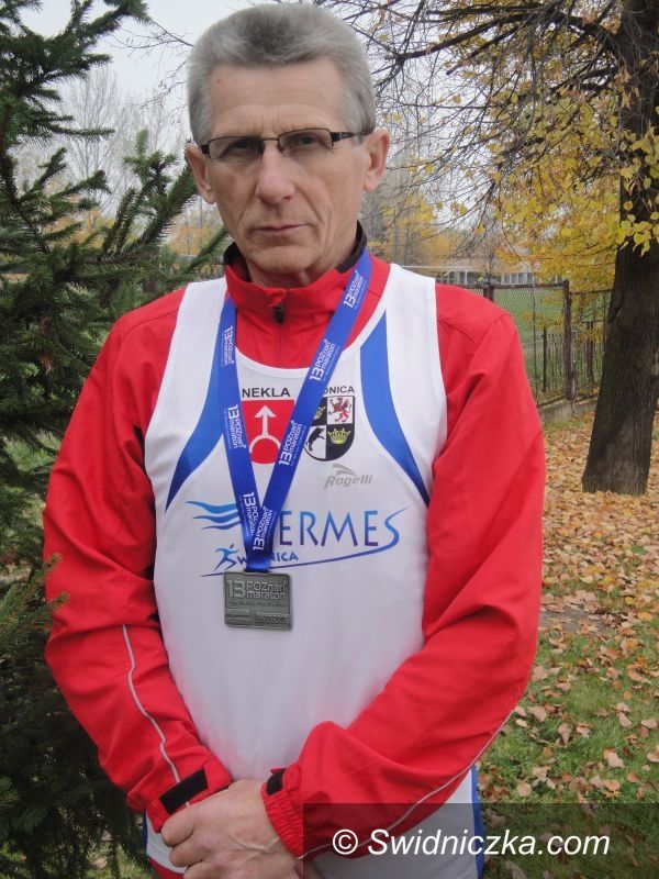 Poznań: Reprezentował Świdnicę podczas 13. Poznańskiego Maratonu
