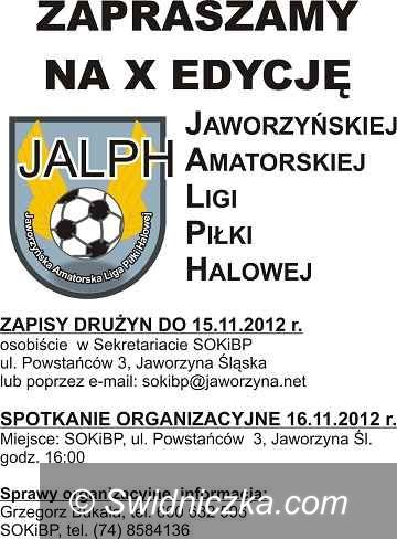 Jaworzyna Śląska: Jubileuszowa X edycja Jaworzyńskiej Amatorskiej Ligi Piłki Halowej
