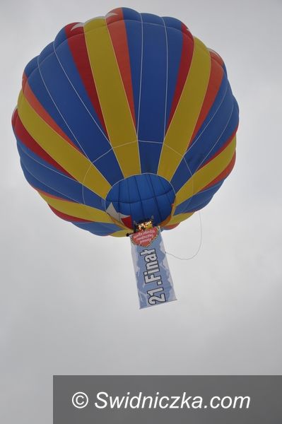 Świdnica: Próbny lot balonu