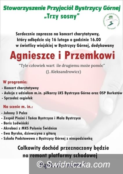 Bystrzyca Górna: Zagrają dla Agnieszki i Przemka