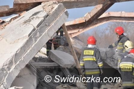 Wałbrzych: Dwie osoby mają zarzuty w związku z katastrofą budowlaną w Wałbrzychu