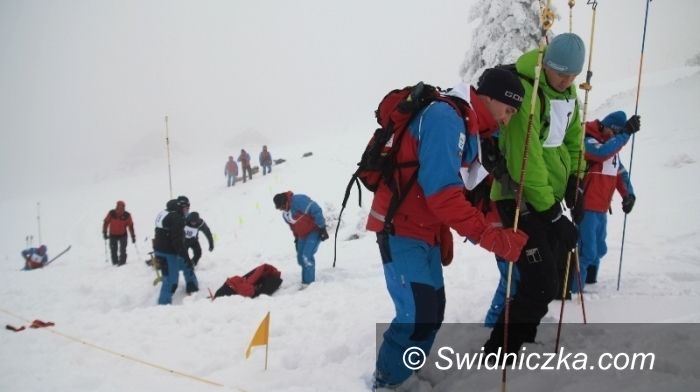 Śnieżnik: Szkolenie lawinowe GOPR na Śnieżniku