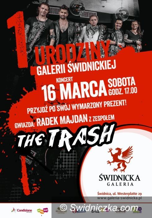 Świdnica: Radek Majdan zagra na I Urodzinach Galerii Świdnickiej