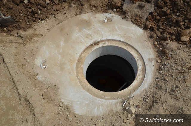 Strzegom: Zakończono budowę kanalizacji sanitarnej w ul. Jagodowej w Strzegomiu