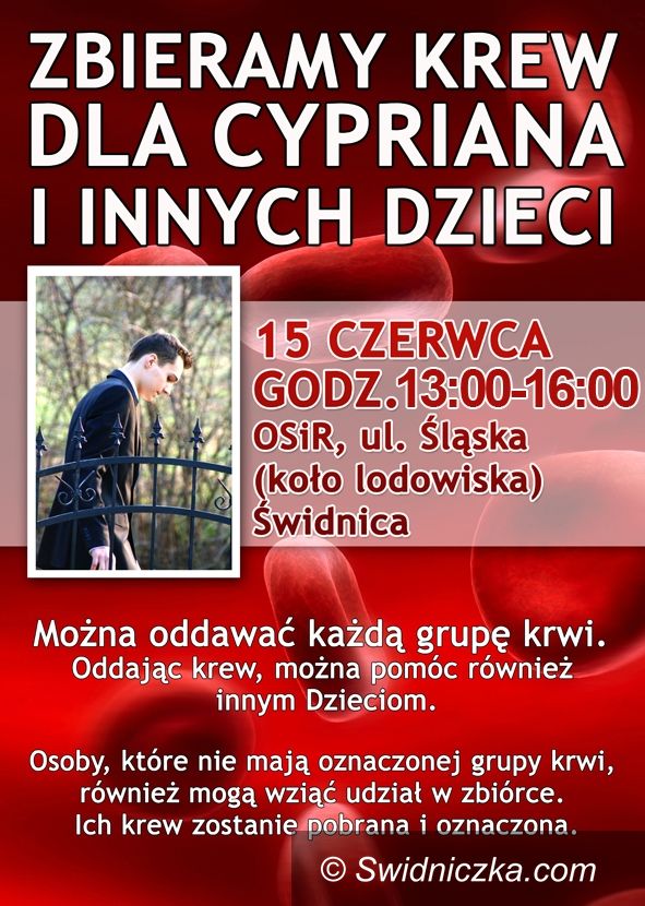 Świdnica: Pomoc dla Cypriana – przyłącz się do akcji!