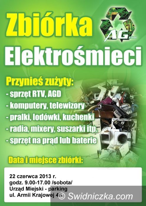 Świdnica: Piknik ekologiczny „Czysta Świdnica” i zbiórka elektrośmieci