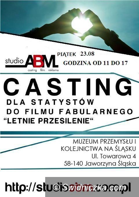 Jaworzyna Śląska: Casting dla statystów do filmu "Letnie Przesilenie"
