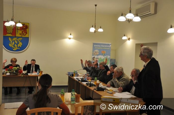 Gmina Świdnica: Rada zatwierdziła stawki podatkowe na rok 2014