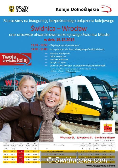 Świdnica: Nowy dworzec w Świdnicy od niedzieli otwarty dla podróżnych!