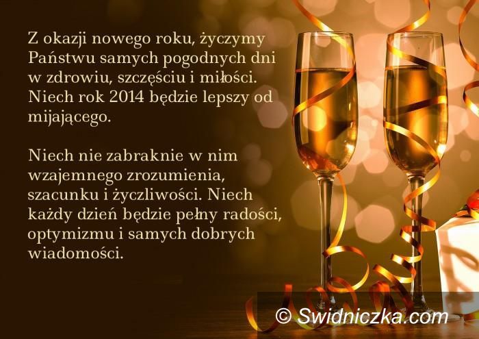 Świdnica: Szczęśliwego Nowego Roku!
