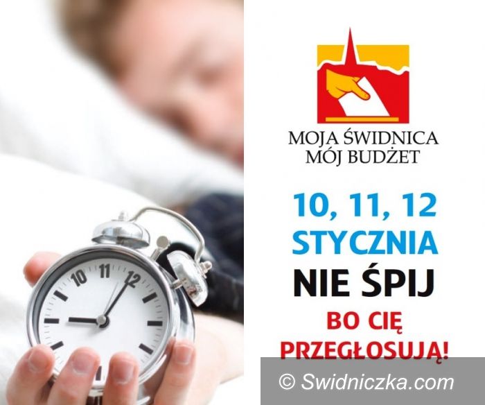 Świdnica: „Nie śpij, bo cię przegłosują!” – w piątek rusza głosowanie na budżet obywatelski