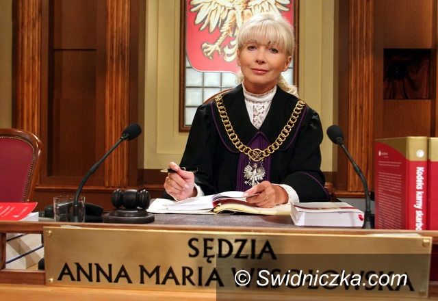 Świebodzice: Spotkanie z sędzią Anną Marią Wesołowską