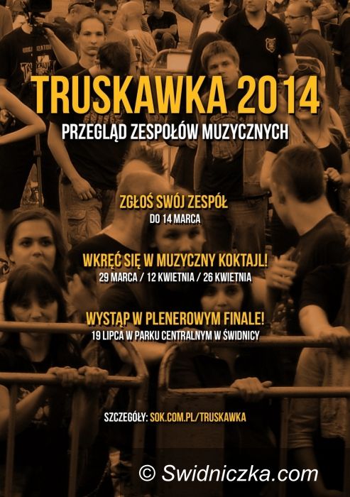 Świdnica: Nabór zespołów do Truskawki rozpoczęty