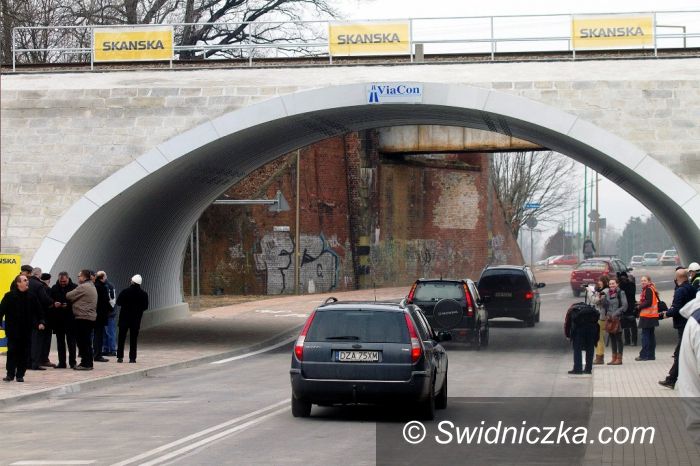 Świdnica: Bezpieczniej przy ul. Sprzymierzeńców/Polna Droga – nowy wiadukt już dostępny
