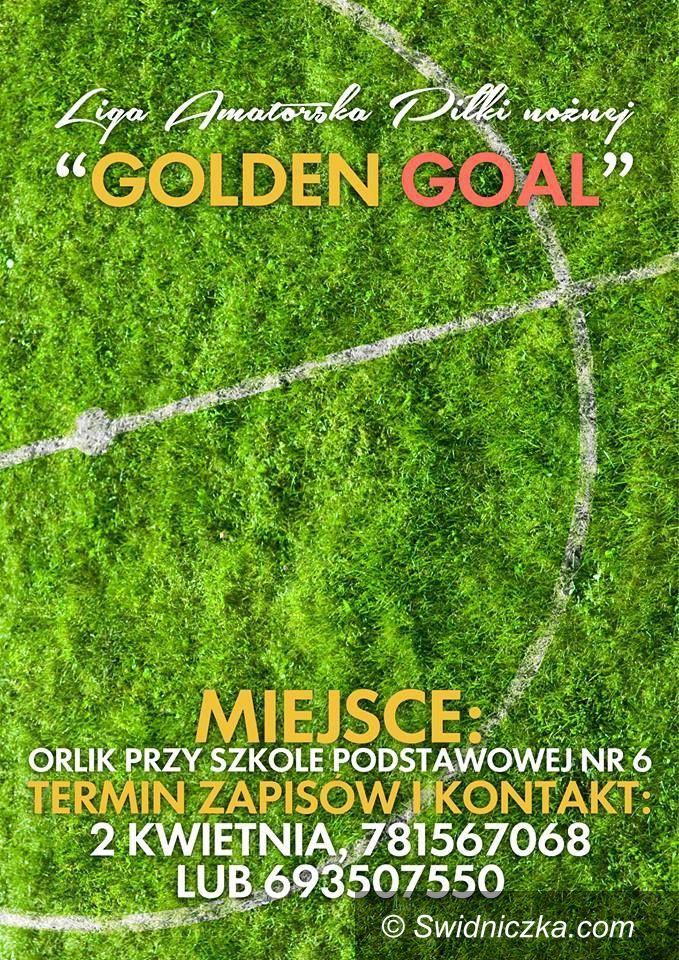 Świdnica: Rusza druga edycja Golden Goal