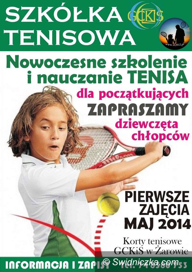Żarów: Szkółka tenisowa w Żarowie