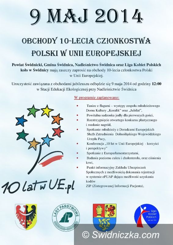 Świdnica: Obchody 10–lecia Polski w UE