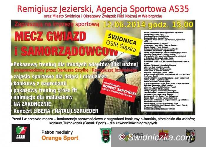 Świdnica: Piłkarskie gwiazdy w Świdnicy i barażowe mecze o awans do CLJ!