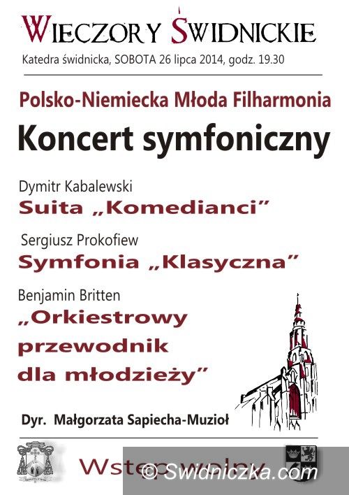 Świdnica: Koncert symfoniczny w katedrze świdnickiej