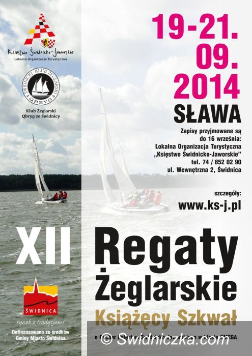 Sława: XII Regaty „Książęcy Szkwał 2014”
