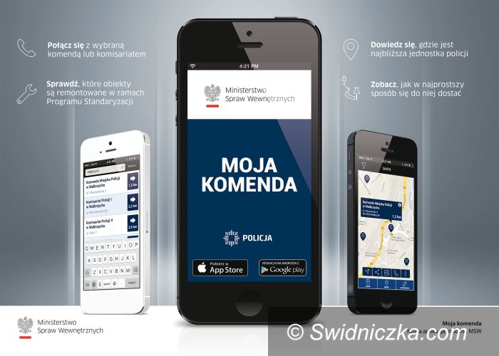 Kraj: „Moja komenda” – mobilny przewodnik po polskich jednostkach Policji