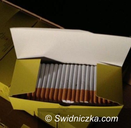 Świdnica: Wpadł z papierosami i tytoniem bez akcyzy