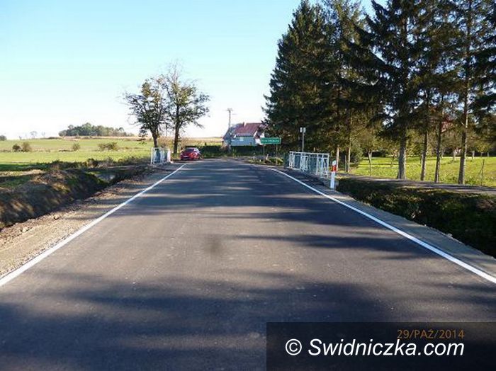 Gola Świdnicka: Przebudowa drogi powiatowej w Goli Świdnickiej