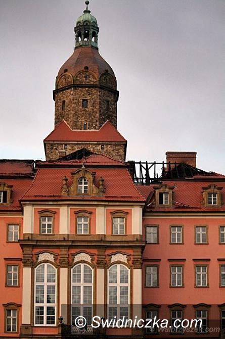 Wałbrzych: W zamku Książ szacują straty po pożarze