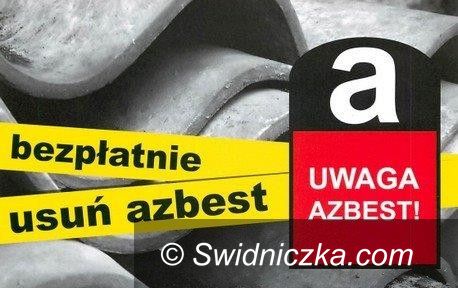 Gmina Dobromierz: Walczymy z azbestem