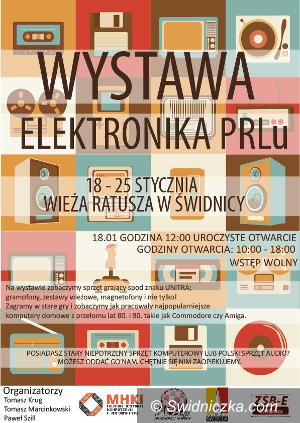 Świdnica: Wystawa "Elektronika PRL–u" w Wieży Ratuszowej w Świdnicy