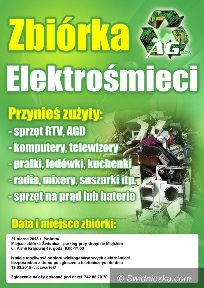 Świdnica: Wiosenna zbiórka elektrośmieci