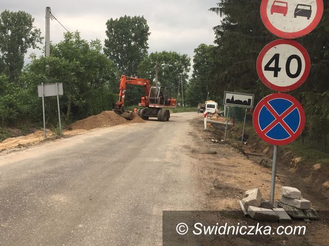 Region: Przebudowa drogi w Goli Świdnickiej
