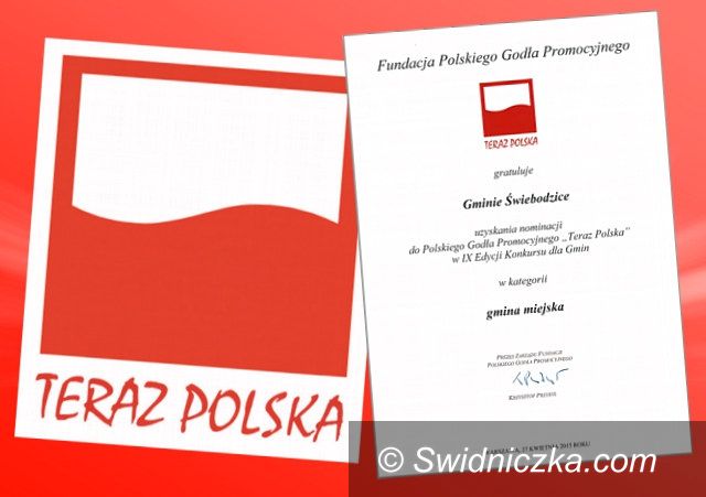 Świebodzice: Nominacja do "Teraz Polska"