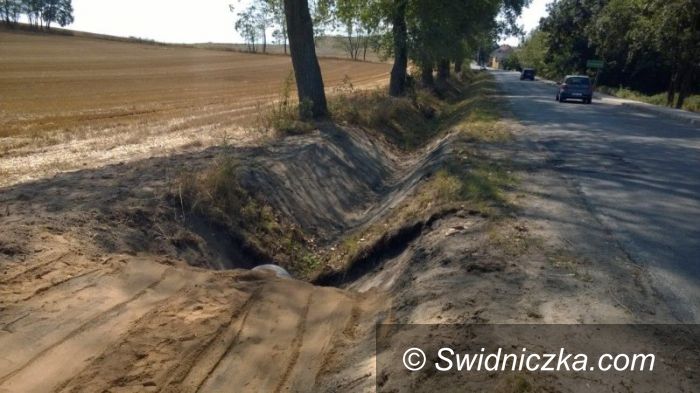 Świdnica/Region: Trwa remont drogi Zawiszów–Sulisławice–Wisniowa