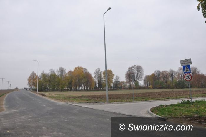 Świdnica/Region: Droga w Pszennie już gotowa