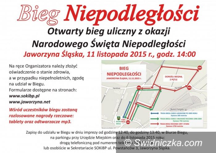 Jaworzyna Śląska: Jaworzyna Śląska: Zapraszamy do udziału w Święcie Niepodległości