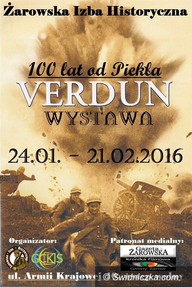 Żarów: Wystawa "100 lat od Piekła Verdun"