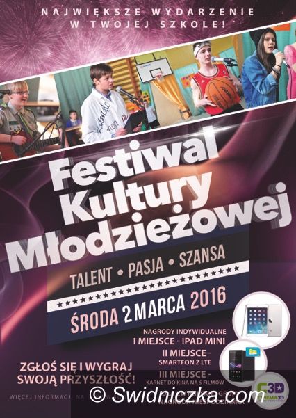 Świdnica: Festiwal kultury młodzieżowej